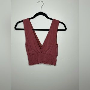 Wine colored tank top